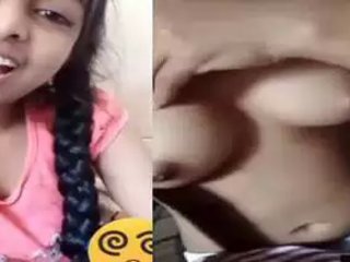 Ebony Bangladeshi damsel with natural