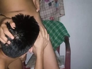 Desi duo   enjoy with faux-cock in pussy