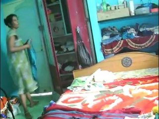 Indian housewife caught by her husband's