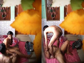 Super-cute Indian nymph gets her