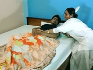 Desi nurse's scorching bang-out in the