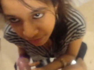 Watch a supah cute doll give a dt while