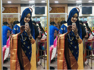 Bangla wifey gargling hubby's nips in