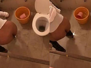 Hidden camera  Rishika Bhabhi peeing in