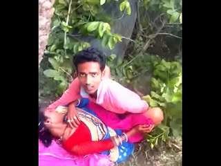 Outdoor orgy with a local Hindu girl: