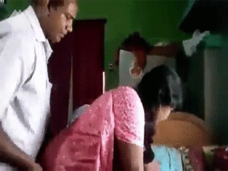 Mature Indian female gets doggy-style