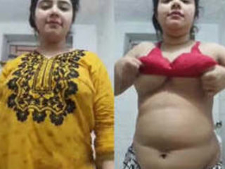 Exotic Desi honey with big globes and