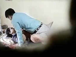 Hidden camera grips Indian aunty getting