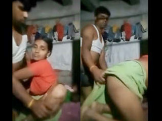 Desi couple's steaming three-way with
